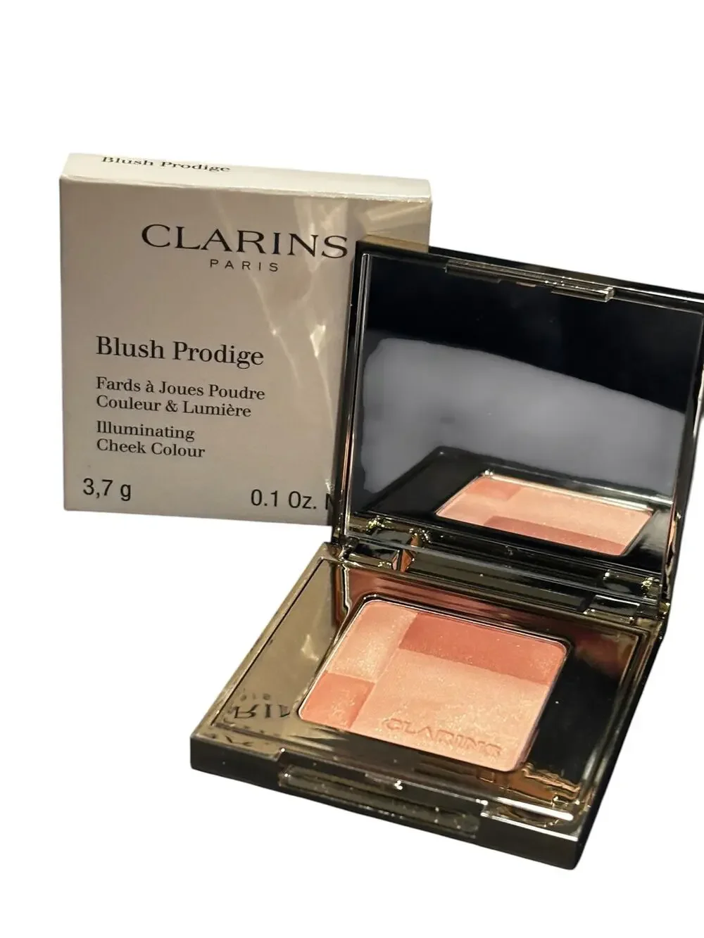 Clarins Blush Prodige – #02 Soft Peach • Illuminating Mosaic Blush • NIB